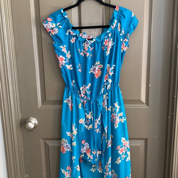 BeBop Pants - Bebop Blue Floral Romper